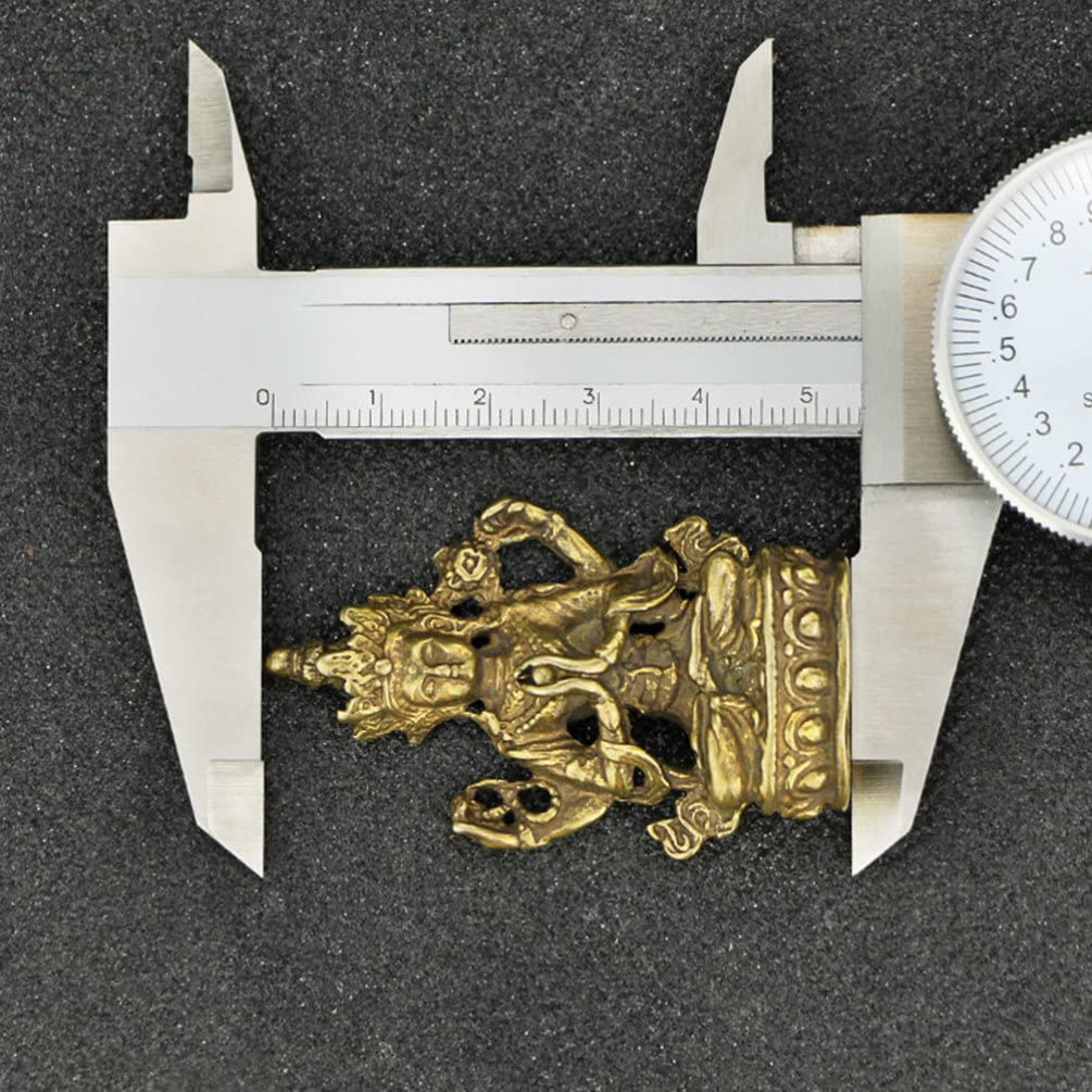 YARNOW Vierarmige Avalokitesvara Buddha Statue Aus Dekorative Skulptur Für Wohnzimmer Garten Balkon Und Schlafzimmer Für Meditation Und Feng Shui Hochwertige Verarbeitung Langlebig Und
